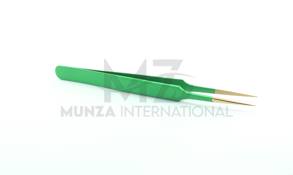Green Gold Tweezers
